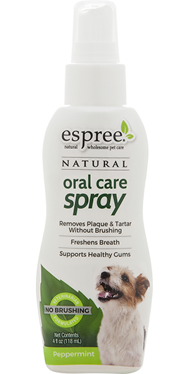 Espree Dog Oral Care Peppermint Spray